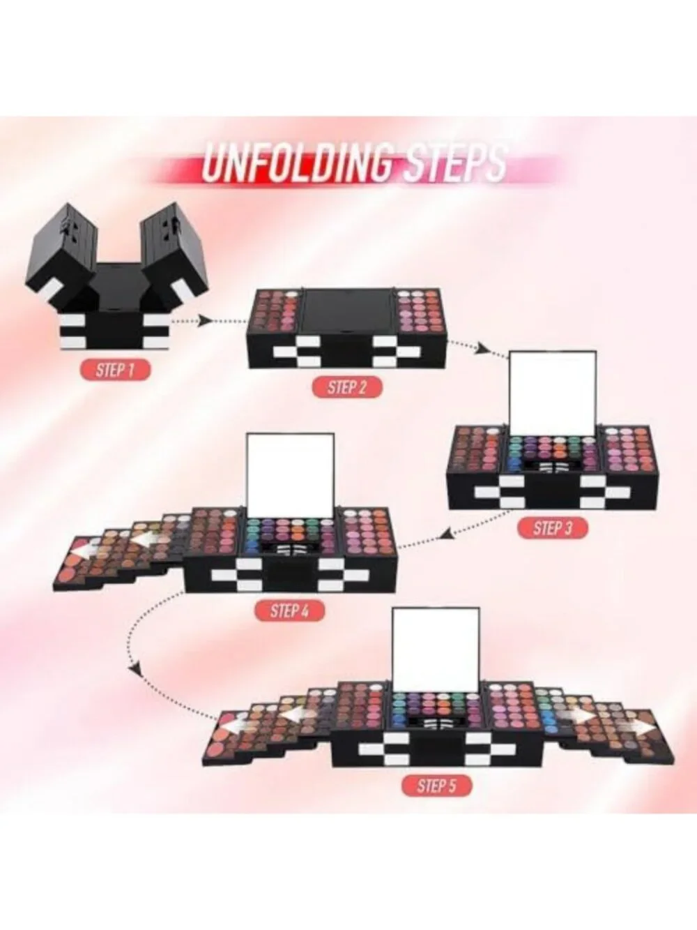 148 Color Professional Makeup Palette - All-in-One Kit for Women & Beginners